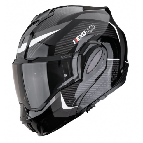 Модуларна каска SCORPION Exo-Tech Evo PRO ACUTI Black-Silver Модуларна каска SCORPION Exo-Tech Evo PRO ACUTI Black-Silver