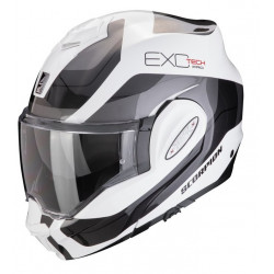 Модуларна каска SCORPION Exo-Tech Evo Pro Commuta WH/RD