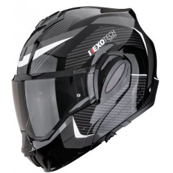 Модуларна каска SCORPION Exo-Tech Evo Pro ACUTI Black-Silver