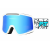 Слънчеви очила Pit Viper The Miami Nights French Fry Goggle Blue Lens Large thumb