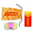 Очила Pit Viper The Spume French Fry Goggle Pink Lens Large thumb