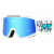 Очила Pit Viper The Miami Nights French Fry Goggle Blue Lens Small thumb