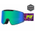 Очила Pit Viper The Low Tai'd Proform Goggle Blue/Green Lens thumb