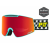 Очила Pit Viper The Snowmachine Proform Goggle Red Lens thumb