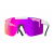 Слънчеви очила Pit Viper The LA Brights Original Wide Sunglasses - Polarized Pink Lens thumb