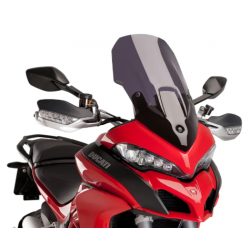Слюда PUIG Touring Ducati 1200 Multistrada 15-17, 1260 Multistrada 18-20, 950 Multistrada 17-21, Multistrada V2 22-24 Dark smoke Слюда PUIG Touring Ducati 1200 Multistrada 15-17, 1260 Multistrada 18-20, 950 Multistrada 17-21, Multistrada V2 22-24 Dark smoke