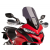 Слюда PUIG Touring Ducati 1200 Multistrada 15-17, 1260 Multistrada 18-20, 950 Multistrada 17-21, Multistrada V2 22-24 Dark smoke thumb