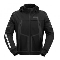 Текстилно мото яке SPIDI HOODIE WARRIOR H2OUT BLACK Текстилно мото яке SPIDI HOODIE WARRIOR H2OUT BLACK