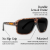 Слънчеви очила Pit Viper The Landlocked Flight Optics Sunglasses Brown Fade Lens thumb