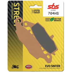 Предни синтеровани накладки SBS 704HS