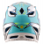 Вело каска Troy Lee Designs D4 Composite Helmet MIPS Crest Real Teal thumb