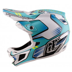 Вело каска Troy Lee Designs D4 Composite Helmet MIPS Crest Real Teal