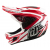 Вело каска Troy Lee Designs D4 Polyacrylite Helmet MIPS The Line Fire / White thumb