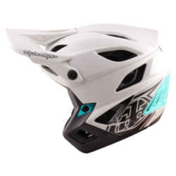 Вело каска Troy Lee Designs Stage Stunt Helmet MIPS Drone Pumice / Real Teal