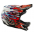 Вело каска Troy Lee Designs D4 Composite Helmet MIPS Overspray White / Red thumb