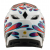 Вело каска Troy Lee Designs D4 Composite Helmet MIPS Overspray White / Red thumb