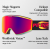 Очила Pit Viper The Genesis BN5000 Goggle HDPV Blue-Green Lens thumb