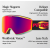 Очила Pit Viper The Night Rider BN5000 Goggle HDPV Blue Lens thumb