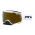 Мотокрос очила Pit Viper The Miami Nights Brapstrap Goggle Large Gold Lens thumb