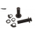 Мотокрос ръкохватки MOOSE OFFROAD 36 Series Lock-On Grips BK/GD thumb