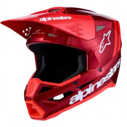 Мотокрос каска ALPINESTARS SM3 RADIUM RED/WHT Мотокрос каска ALPINESTARS SM3 RADIUM RED/WHT