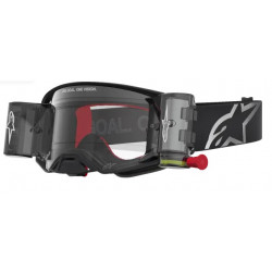 Мотокрос очила ALPINESTARS SUPERTECH FIRMA ROLL OFF BLK/SIL/CLR Мотокрос очила ALPINESTARS SUPERTECH FIRMA ROLL OFF BLK/SIL/CLR