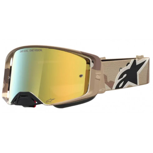 Мотокрос очила ALPINESTARS SUPERTECH LONE CAMO DESERT MIRROR-GLD Мотокрос очила ALPINESTARS SUPERTECH LONE CAMO DESERT MIRROR-GLD