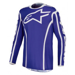 Мотокрос джърси Alpinestars FLUID APEX V2 BLUE/WHITE Мотокрос джърси Alpinestars FLUID APEX V2 BLUE/WHITE