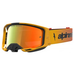 Мотокрос очила ALPINESTARS VISION 8 AMBER FIRE RED BLK MIRROR-RED