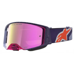 Мотокрос очила ALPINESTARS SUPERTECH HITEN PUR RED MIRROR-PINK