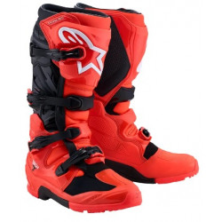 Мотокрос ботуши ALPINESTARS TECH 7 C27 ENDURO RED FLUO BK