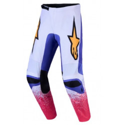 Мотокрос брич ALPINESTARS Fluid DRAG LIL/BLU/GLD Мотокрос брич ALPINESTARS Fluid DRAG LIL/BLU/GLD