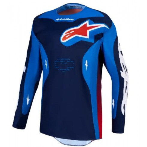 Мотокрос джърси ALPINESTARS RACER HUNT BLUE/RED Мотокрос джърси ALPINESTARS RACER HUNT BLUE/RED