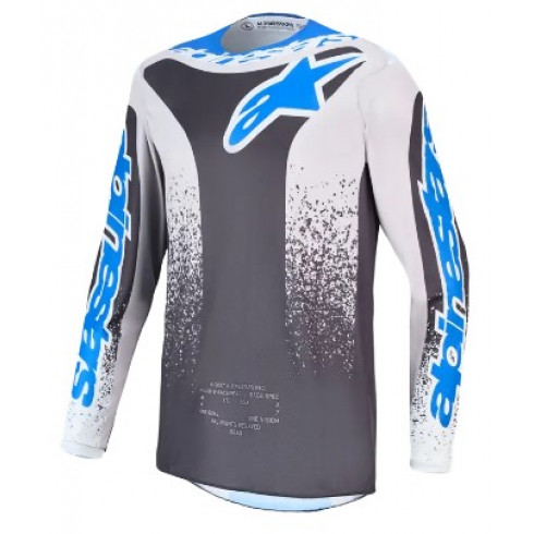 Мотокрос джърси ALPINESTARS FLUID DRAG GRY/LIL/BLU Мотокрос джърси ALPINESTARS FLUID DRAG GRY/LIL/BLU