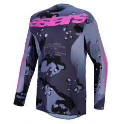 Мотокрос джърси ALPINESTARS RACER LONE GY/CAMO/PU