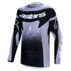 Дамско мотокрос джърси Alpinestars TECHSTAR SWAN VIO/BK