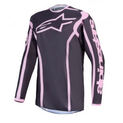 Дамско мотокрос джърси Alpinestars FLUID APEX V2 GRAY/PINK