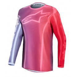 Дамско мотокрос джърси Alpinestars FLUID KEPLER PUR/RED Дамско мотокрос джърси Alpinestars FLUID KEPLER PUR/RED