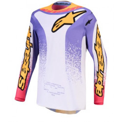 Детско мотокрос джърси Alpinestars FLUID DRAG LIL/BLU/GLD