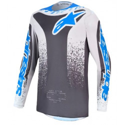 Детско мотокрос джърси Alpinestars FLUID DRAG GRY/LIL/BL Детско мотокрос джърси Alpinestars FLUID DRAG GRY/LIL/BL