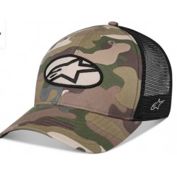 Шапка ALPINESTARS CRV BILL TRUCK OBLIQUE CAMO/GREEN
