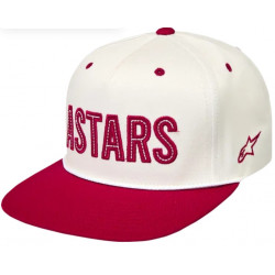 Шапка ALPINESTARS BILL SNAPBACK STADIUM OFF WHITE/RED