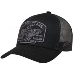 Шапка ALPINESTARS CRV BILL TRUCK HERITAGE PATCH BLACK/GRY Шапка ALPINESTARS CRV BILL TRUCK HERITAGE PATCH BLACK/GRY