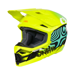 Детска мотокрос каска O'NEAL 3SERIES NOVA NEON YELLOW V.27