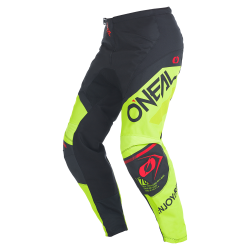 Мотокрос брич O'NEAL ELEMENT FACTOR BLACK/NEON YELLOW V.27