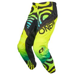 Детски мотокрос брич O'NEAL ELEMENT NOVA NEON YELLOW V.27