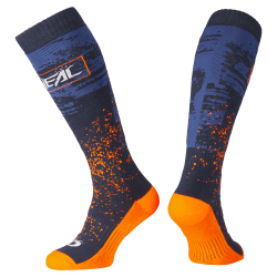 Термо чорапи O'NEAL PRO MX PAINT BLUE/ORANGE V.27