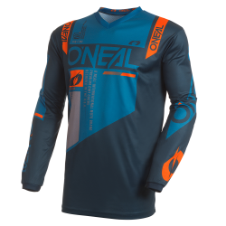 Мотокрос блуза O`NEAL ELEMENT FACTOR BLUE/ORANGE V.27