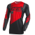 Мотокрос блуза O`NEAL ELEMENT FACTOR BLACK/RED V.27 thumb