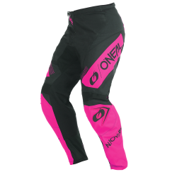 Дамски мотокрос брич O’NEAL ELEMENT RACEWEAR BLACK/PINK V.27